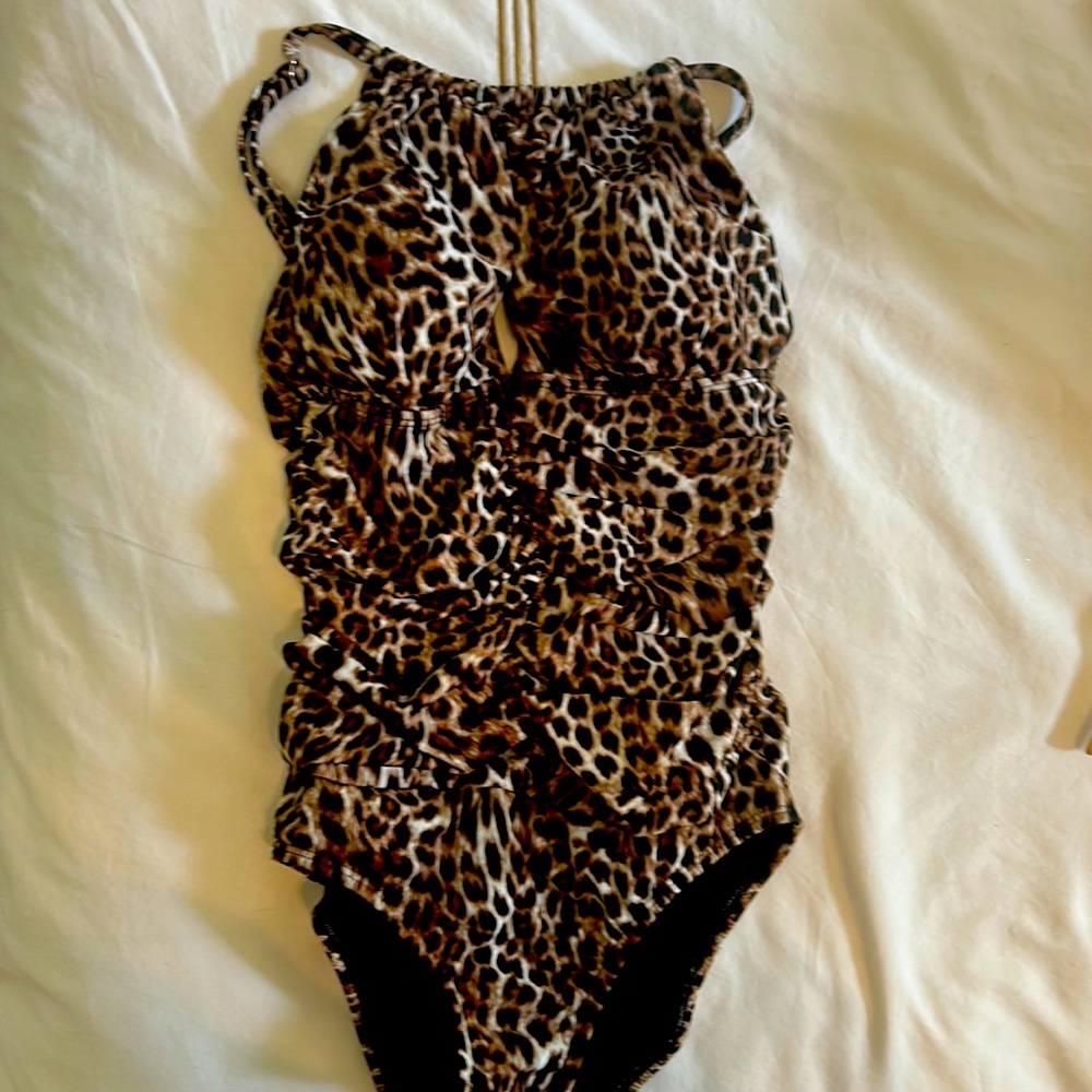 Venus brand leopard print one piece